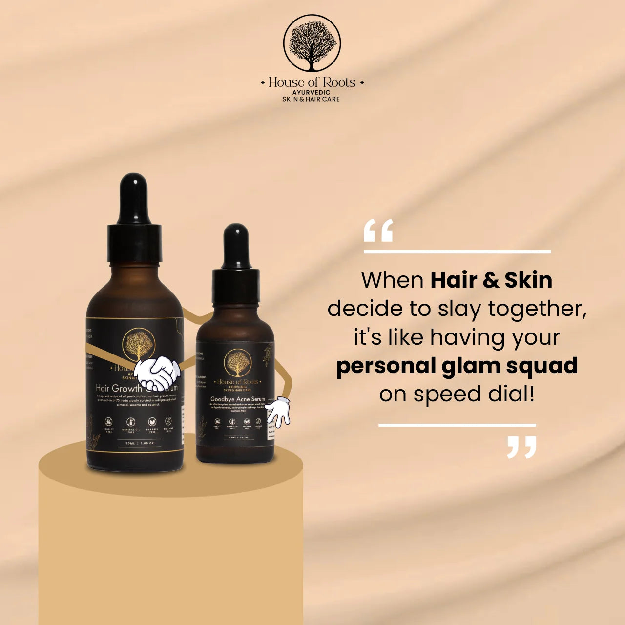 Repair + Correct Face & Hair Duo