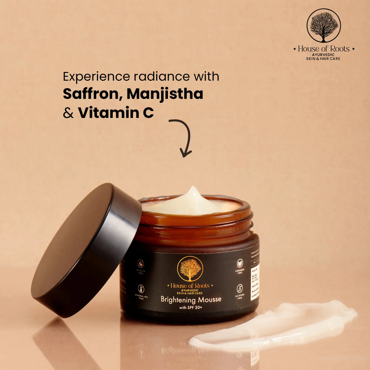 Brightening Mousse with SPF 30+
