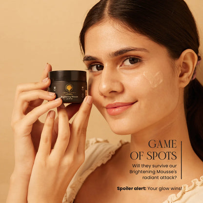 Brightening Mousse with SPF 30+